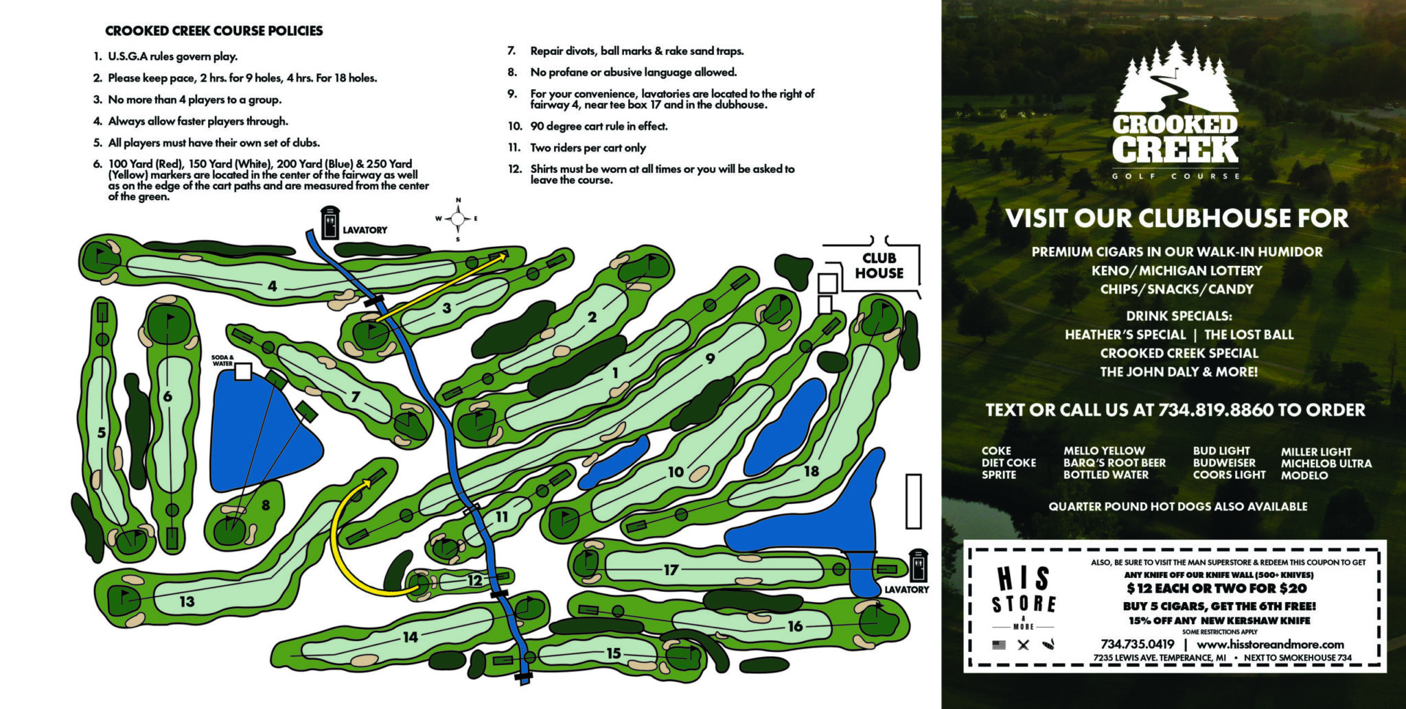 Course Tour Crooked Creek